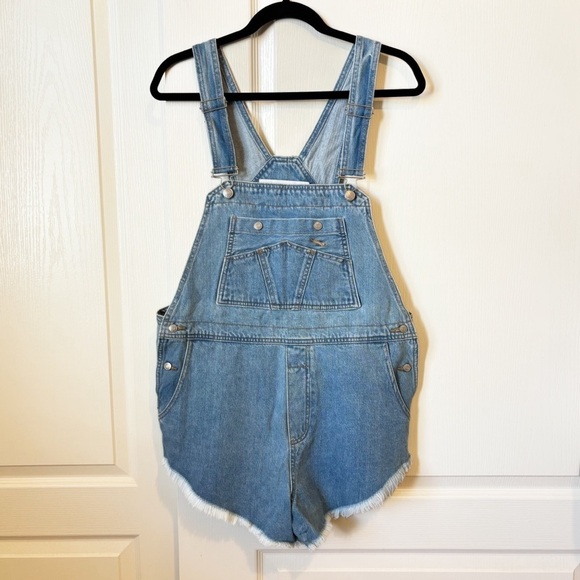 The Laundry Room Little Howdies Overalls Shorts Women’s Medium/Large - Picture 4 of 13